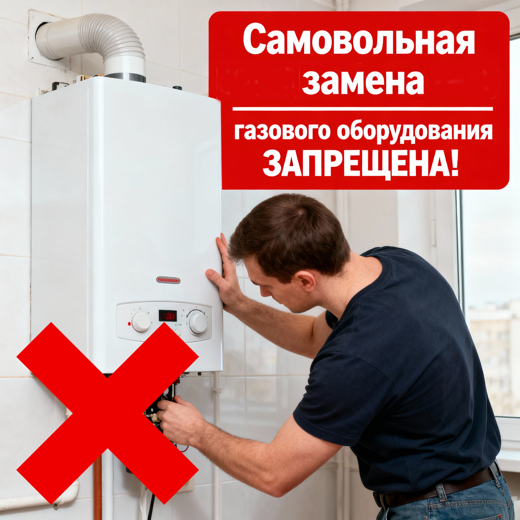 самовольное подключение